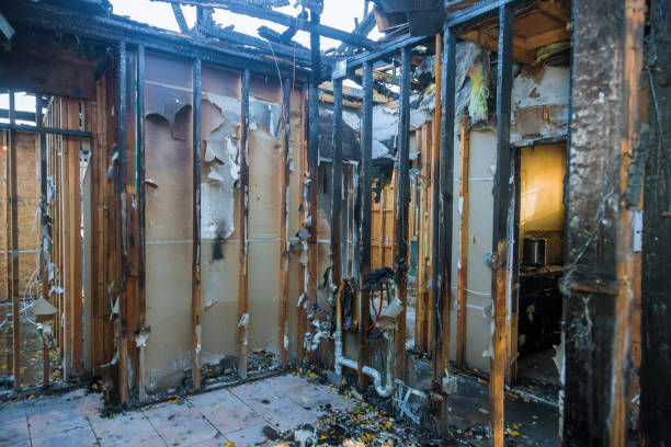Professional Fire Damage Removal technician working in Southlake, TX
